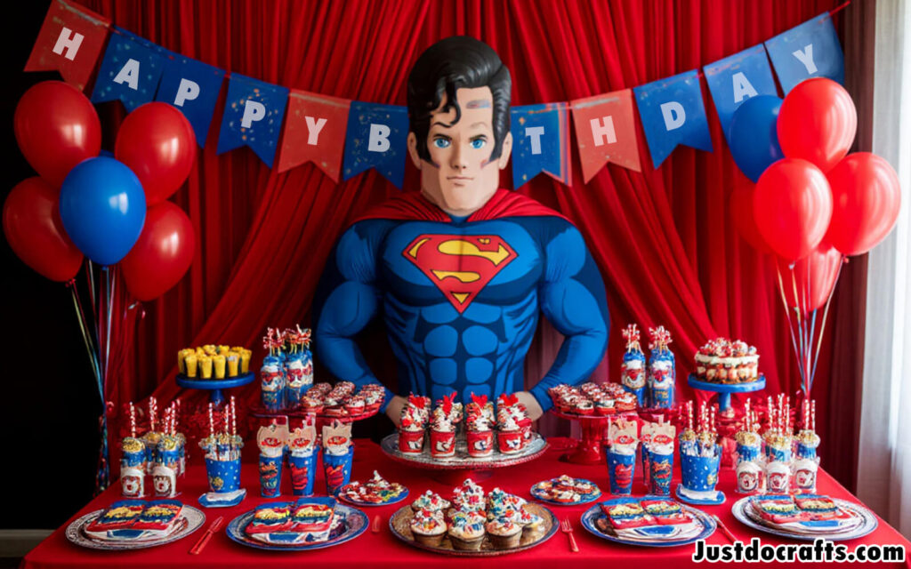 Superman Birthday Party Ideas and Printables (Free PDF Templates)