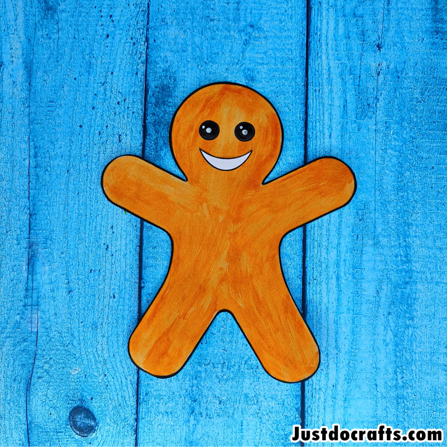 Build a Gingerbread Man Craft (Free PDF printable template) Just Do